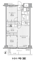 サニーリヴ北新横浜の物件間取画像